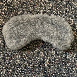 Ugg Faux Fur Eye Mask, Gray